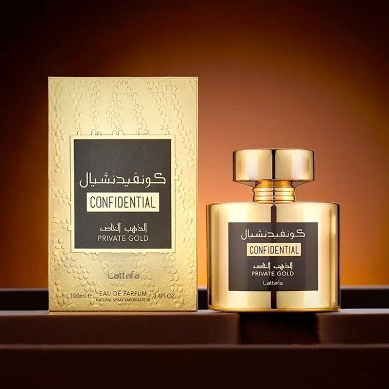 LATTAFA CONFIDENTIAL PRIVATE GOLD EDP SPRAY 100 ML (Copia)